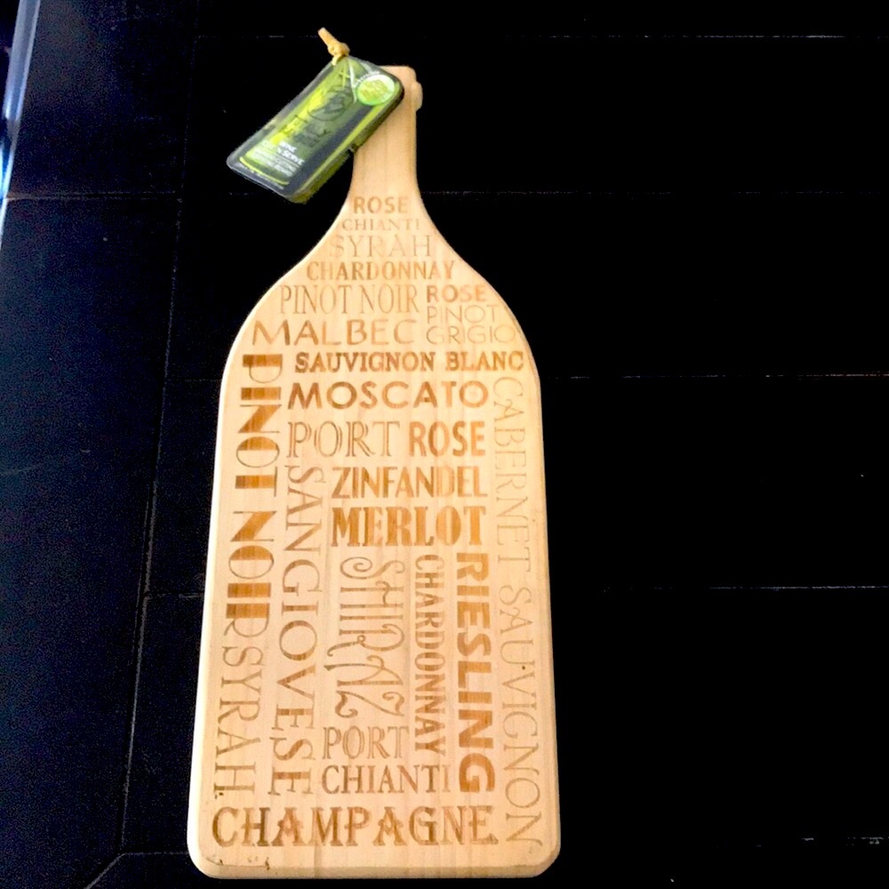 Bamboo cutting or charcuterie board